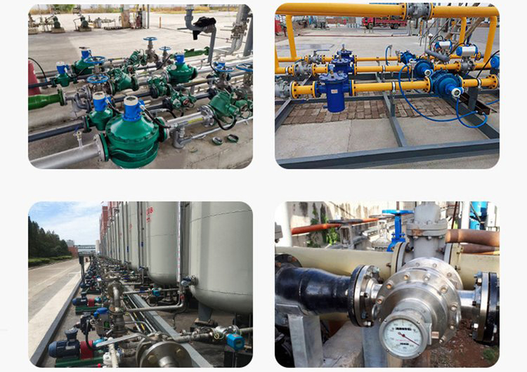 膠水流量計(jì)現(xiàn)場(chǎng)安裝使用圖