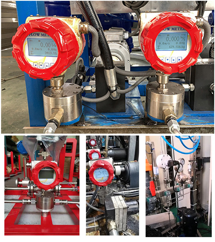 圓齒輪流量計現(xiàn)場安裝案例